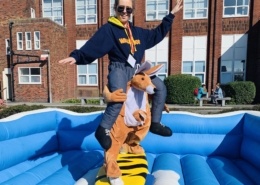 Inflatable Surfboard Simulator